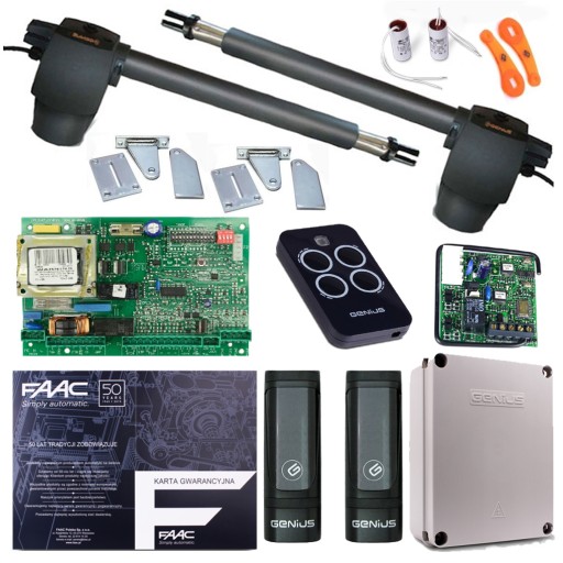 Genius G-Bat 300 Napęd do bram skrzydłowych do 6m - Siłownik Automat
