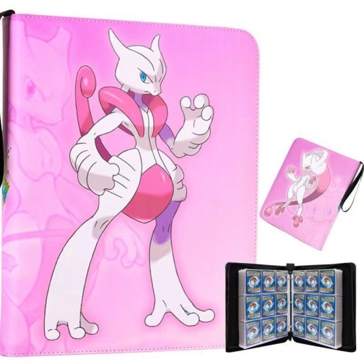 ALBUM segregator na 900 KART POKEMON z uchwytem