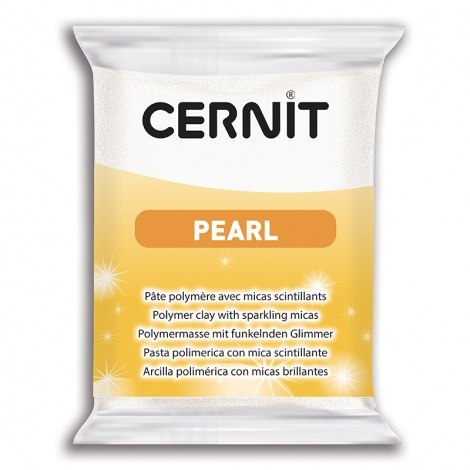 MODELINA CERNIT PERŁOWA BIAŁA 56 G