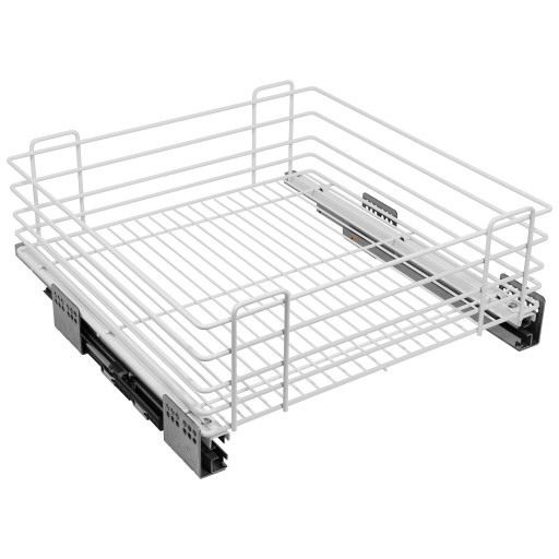 Szuflada kuchenna wysuwana CARGO kosz 50 cm biała