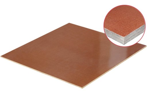 Tekstolit, Rezotex Płyta bawełniano-fenolowa 25x1000x1000mm 35kg