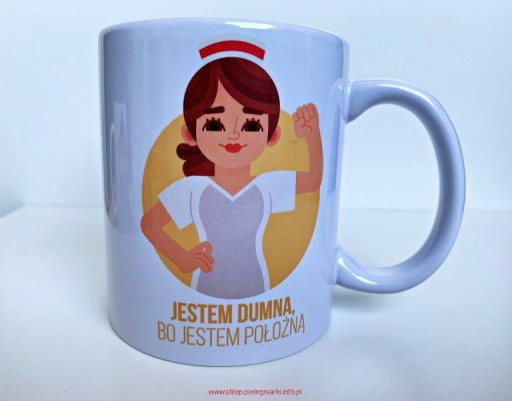 Kubek dla położnej