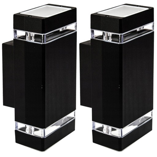2x Lampa Elewacyjna Kinkiet Ogrodowy LED GU10