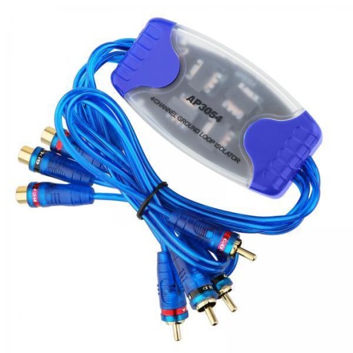 -2X Universal Four RCA Ground Loop Isolator/Noise