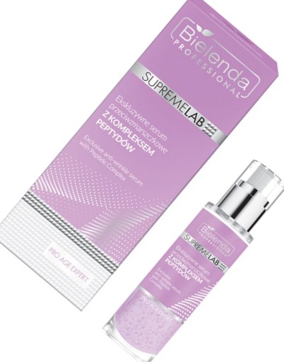 BIELENDA SUPREMELAB SERUM kompleks peptydów exclus