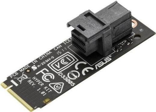 Adapter M.2 do Mini SAS HD Hyper Kit Asus