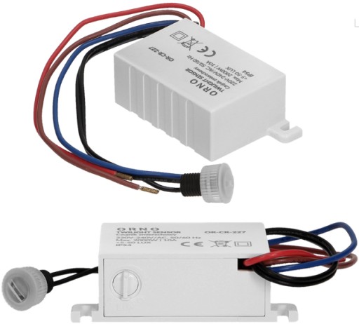 Czujnik Automat Zmierzchowy Sonda Czujnik Włącznik 10a 230V 5-50lx