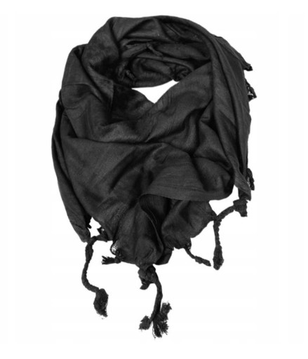 Arafatka chusta ochronna kefija shemagh Mil-Tec 110 x 110 cm czarna