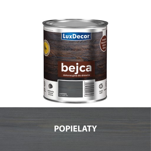 LUXDECOR BEJCA DO DREWNA 0,75L POPIELATY