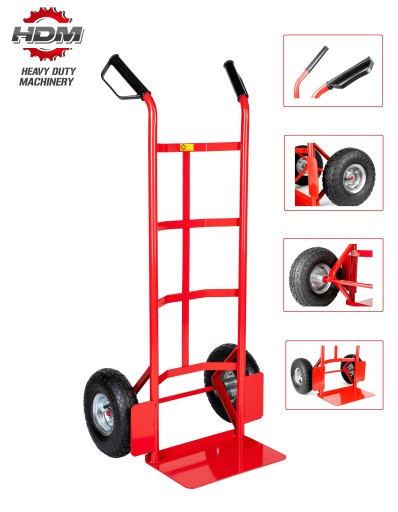 Wózek transportowy magazynowy PK młynarka 250kg HD Mocny solidny pompowane