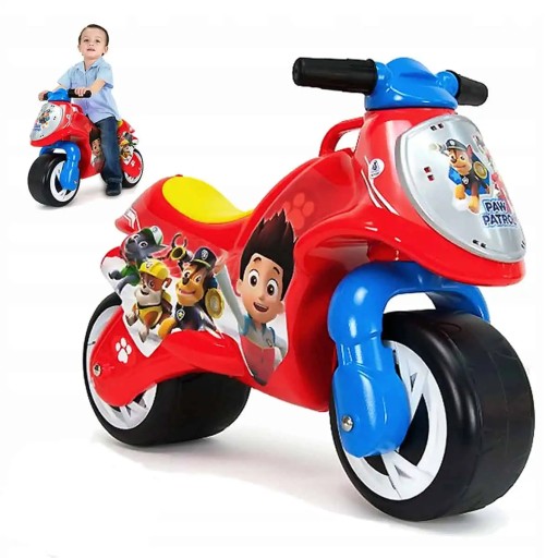 Jeździk Motor Rowerek Biegowy INJUSA Psi Patrol