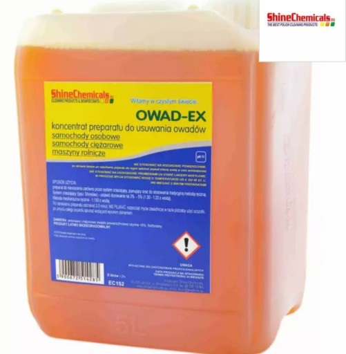 Shine Chemicals Owad-Ex 5L Do usuwania owadów