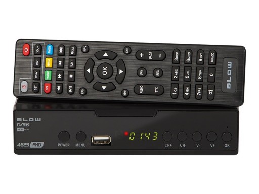 BLOW Tuner DVB-T2 H.265 USB HDMI TS PVR dekoder