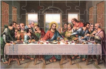 Puzzle Wielkanocne Ostatnia Wieczerza