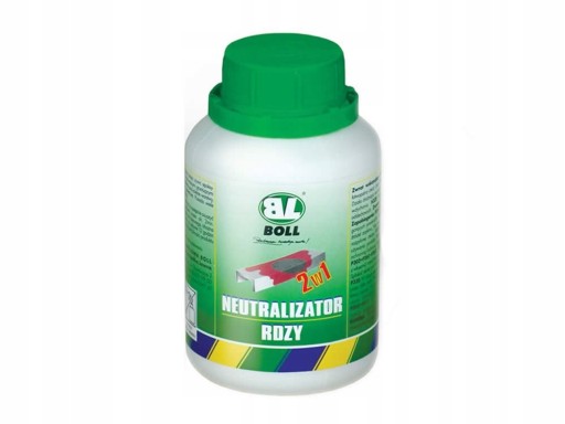 GRATISY# BOLL Neutralizator rdzy na rdzę odrdzewiacz 250ml