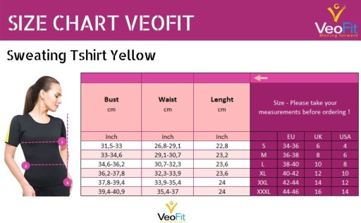 Koszulka VeoFit: Skuteczna Utrata Wagi rosmiar L