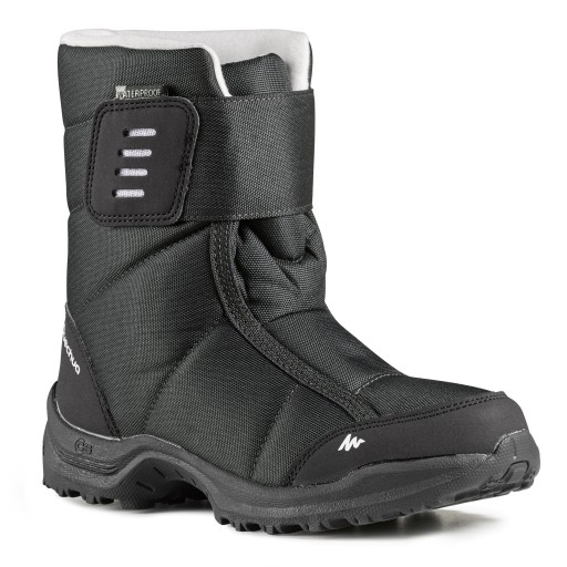 BUTY ŚNIEGOWCE CIEPŁE DZIECIĘCE KOZAKI QUECHUA