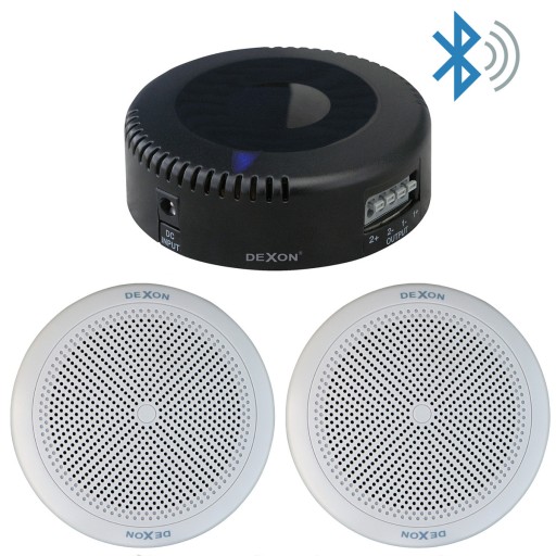 DEXON GŁOŚNIKI Z BLUETOOTH DO KUCHNI ŁAZIENKI
