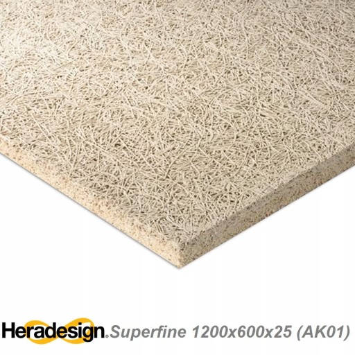 Płyta sufitowa drewniana Superfine AMF 1200x600x25