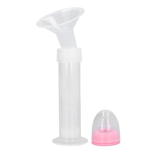 Manual Breast Pump Clear Scale Syringe Type Simple