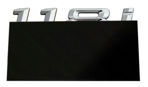 118i emblemat napis znaczek do BMW, 51147135548
