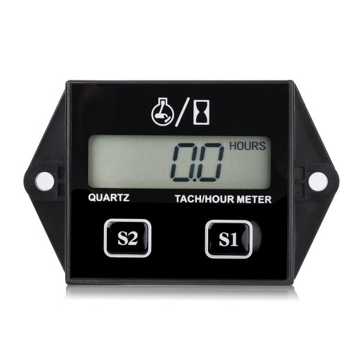 OBROTOMIERZ GODZINOWY CYFROWY DO MOTOCYKLA LCD
