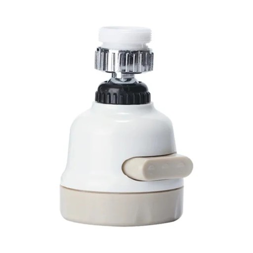 360 Degree Kitchen Water Faucet Aerator Three-gear Adjustable Filter Water
