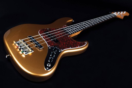 JET GUITARS JJB-300 GD R gitara basowa