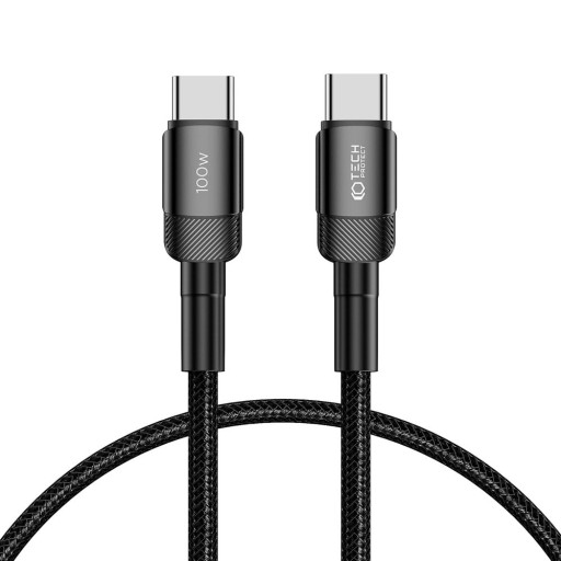 KABEL TECH-PROTECT ULTRABOOST EVO USB-C / USB-C PD 100W 5A 50CM BLACK