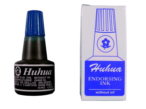 TUSZ DO STEMPLI PIECZĄTEK HUHUA 30ML NIEBIESKI