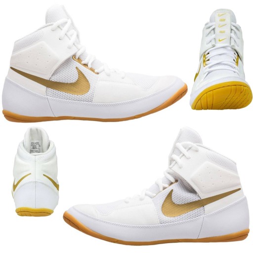 Buty zapaśnicze treningowe męskie Nike Fury Białe r. 44