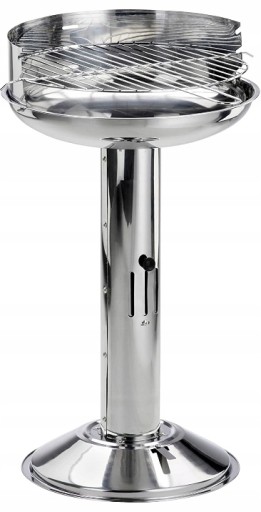 GRILL OGRODOWY WĘGLOWY KOLUMNOWY Ø39cm