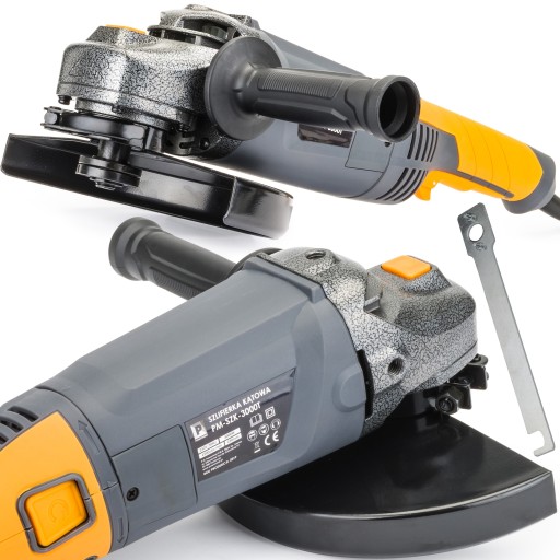 Szlifierka KĄTOWA DUŻA Diax Kątówka FLEX 230mm 3000W REGULACJA OBR.I RĄCZKI