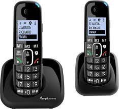 Telefon bezprzewodowy Amplicomms 974377