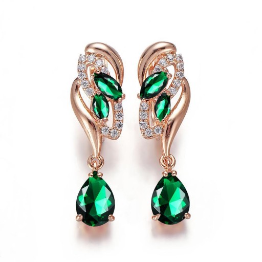 Drop Earrings Quality Cubic Zirconia