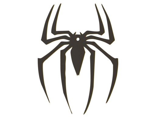 Pająk na HALLOWEEN drewniana dekoracja zawieszka
