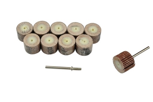 ŚCIERNICA LISTKOWA TRZPIENIOWA 20mm/240gran 10SZT