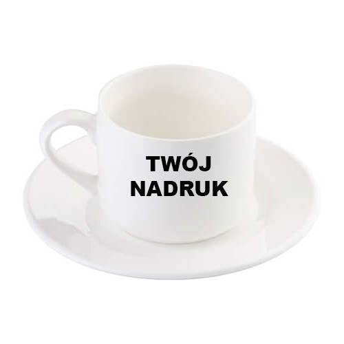 FILIŻANKA Z WŁASNYM NADRUKIEM LOGO
