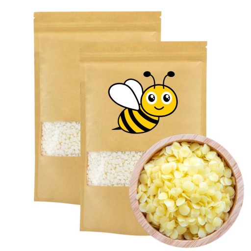 Naturalny 100% wosk pszczeli do świec 1 kg EKO