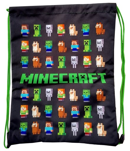 Worek na obuwie MINECRAFT