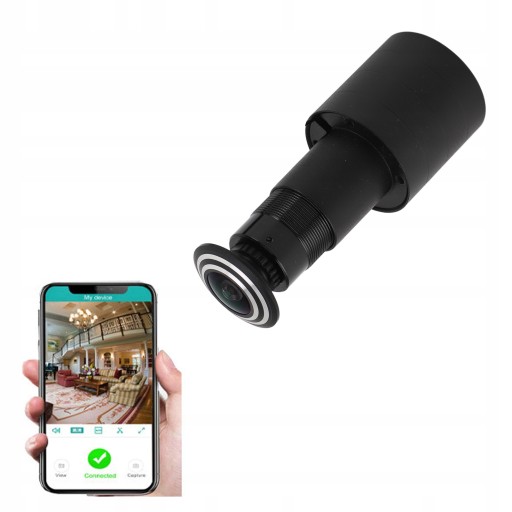 KAMERA BEZPRZEWODOWA DO DRZWI WIZJER JUDASZ TUYA SMART FULL 1080P HD WIFI