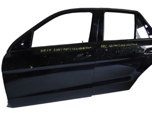 MERCEDES GLE W166 166 DRZWI LEWE PRZEDNIE TYLNE