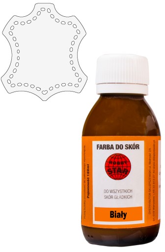 FARBA DO MALOWANIA SKÓR RENOWACJA KOLORU BIAŁA