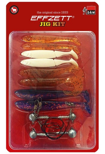 Zestaw przynęt DAM Effzett Jig Kit