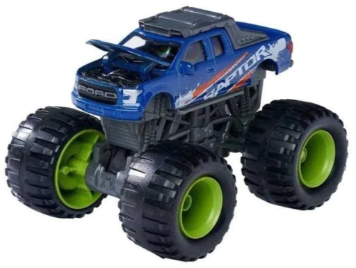 MAJORETTE Autko samochodzik Monster Rockerz 4x4 Ford Raptor