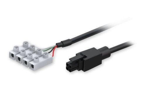 Kabel zasilający z 4-drogowym zaciskiem-