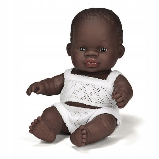 MINILAND LALKA BOBAS CHŁOPIEC AFRYKAŃCZYK 21 cm