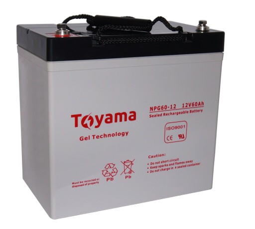 Akumulator żelowy GEL TOYAMA NPG60-12V 60Ah