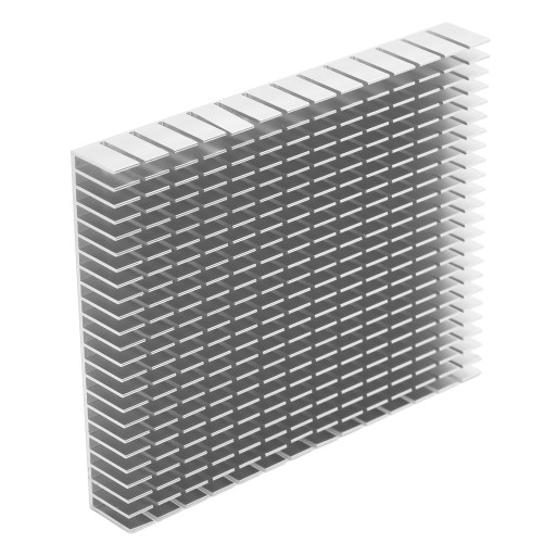 RADIATOR PROFIL ALUMINIOWY LED BIALY
