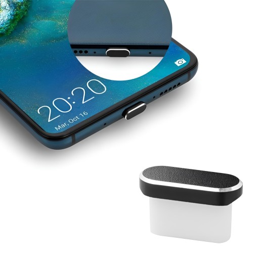 ZATYCZKA ZAŚLEPKA PRZECIW KURZOWI DO SMARTFONA TELEFONU TYP C USB-C